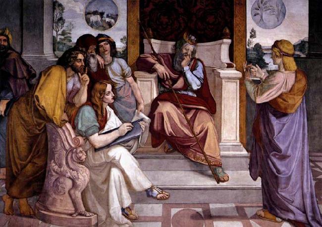 CORNELIUS, Peter Joseph Interpreting Pharaoh-s Dream oil painting picture